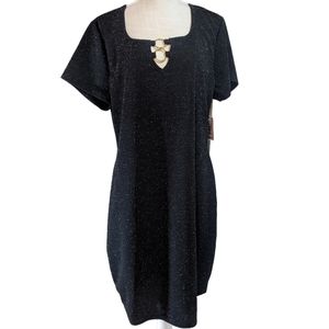 Sexy Black Dress SZ 2X